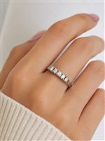Anello Vidali Gioielli Donna in Oro bianco Diamante 0.32 Ct ANOR-106-34 - ANOR-106-34